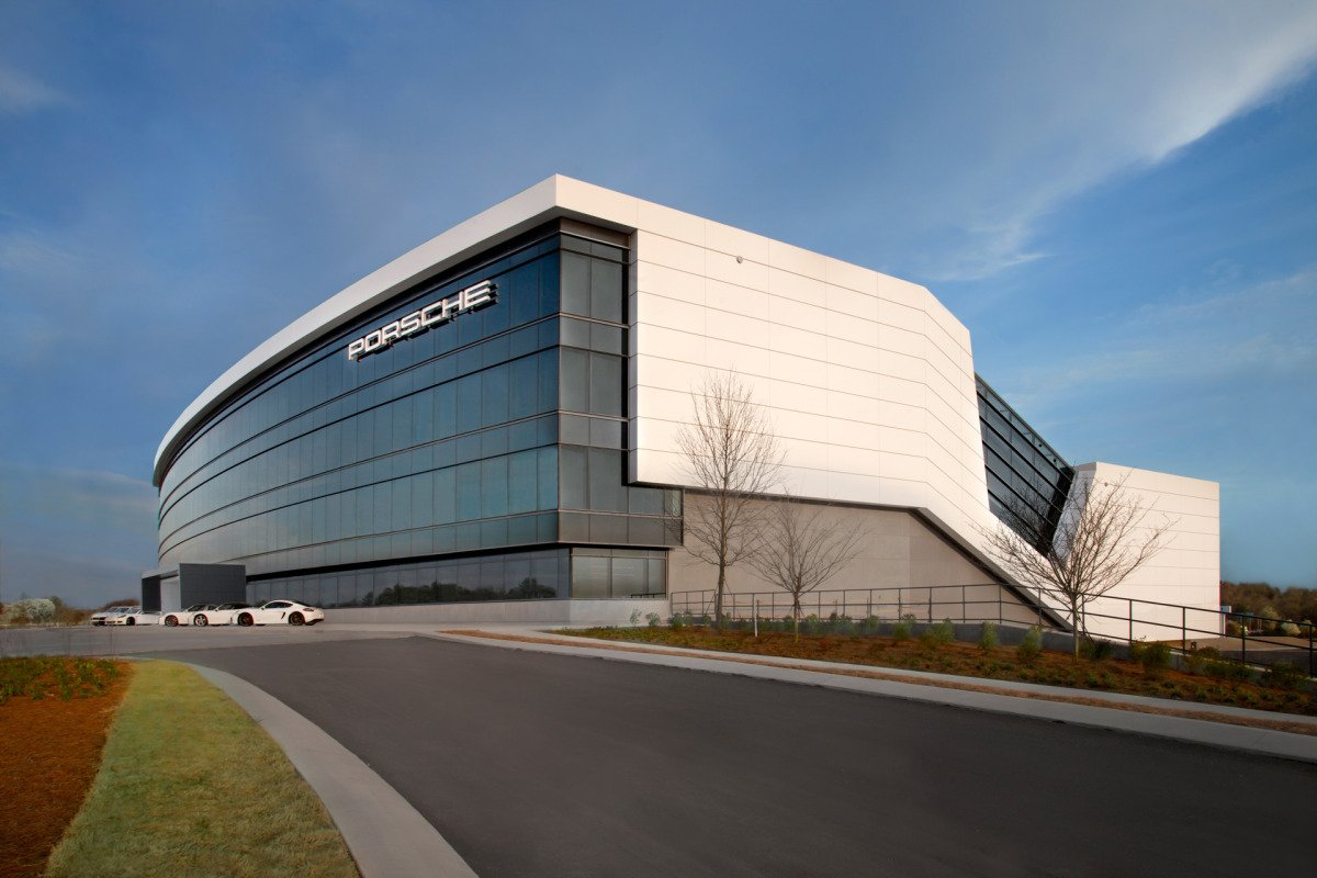 Space by HOK & cars by Porsche, the new $100 million Experience Center opens in Atlanta - slide 1
